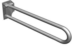 Wandgriff für Badezimmer mit Behinderungen, 70 cm, Weiß