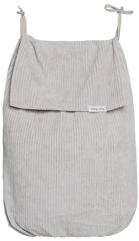 Baby's Only - Spielzeugsack Sense - Aufbewahrung kinderzimmer - Für Spielzeug und anderen Babysachen - Für Jungen und Mädchen - Kieselgrau
