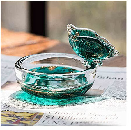 HASMI aschenbecher für draussen Glas Aschenbecher Aschenbecher Glas Set Zigarettentisch Top Asche Tablett Indoor Outdoor Home aschenbecher mit Deckel