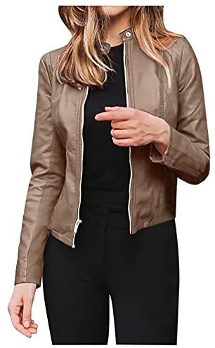 Black of Friday 2023 Vestiti Donna Eleganti Giubbotto Finta Pelle Donna Coprispalla Argento Cerimonia Spolverino Donna Autunno Giaccone Smanicato Donna Prime Deals October 11-12 Special Deals