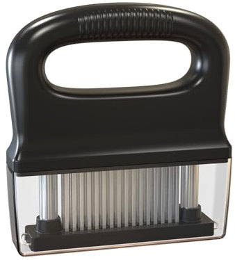 Ailan Outil d'attendrisseur de Viande Jaccard poignée Confortable attendrisseur de Viande Facile à Assembler Machine d'attendrisseur de Viande en Acier Inoxydable, Noir