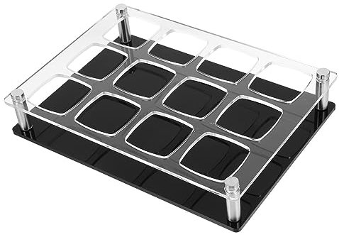 Cabilock Bandeja Portavasos Para y Whisky Organizador Para Casa Fiestas y Bares