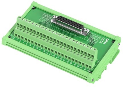 lansuiyour Interfacce D SUB ignifughe 9/D15/D25/D37/D50/D62/D78 terminali per il modulo adattatore dei terminali di connessione sicuri