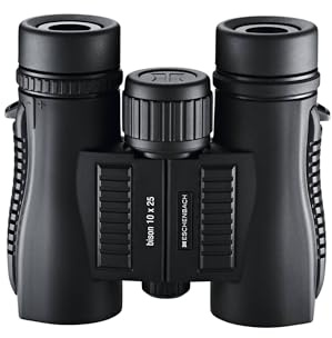 Eschenbach Optik Bison Fernglas 10x25 - Präzision und Robustheit für Outdoor-Aktivitäten, Naturbeobachtung und Reisen
