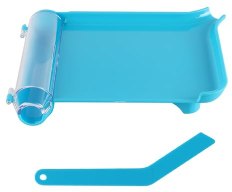 VOANZO Right-Hand Pill Counting Tray with Shovel Dispensing Tray Set A Good Helper for efficient Dispensing (Sky Blue)