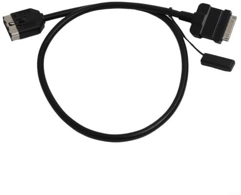 30pin Connector Audio Cable for iPhone Works with For Land Rover and For Jaguar, Easy to Use in Center Console