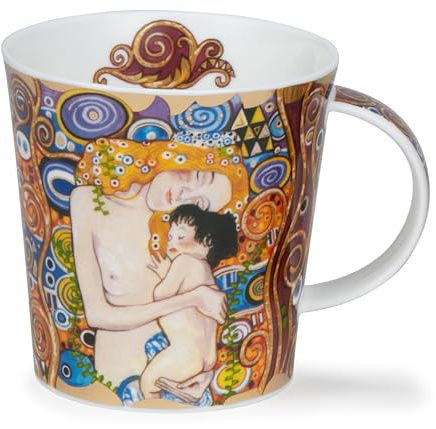 Dunoon Caingorm Belle Epoque Ages - Taza de porcelana fina (0,48 litros, detalles dorados de 22 quilates)