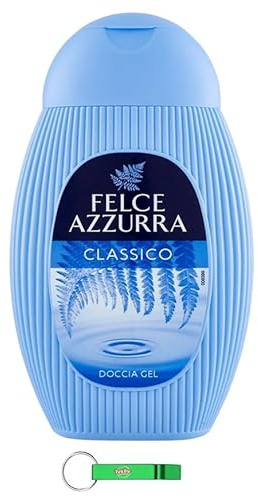Felce Azzurra Gel Doccia Classico/Inconfondibile Profumo Doccia Gel 250 ml + Portachiavi Beni Culinari