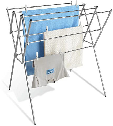 WENKO Teleskop-Wäschetrockner Edelstahl