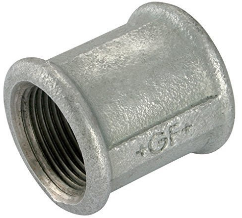 Georg Fischer +GF+ Temperguss Fitting, Verzinkt, NR. 270, 4 M2, Muffe I/I
