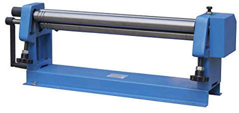 KATSU Piegatrice per Lamiera Manuale 610mm Raggio 38mm Rame Metallo Bender Rollatore Macchina Curvatubi per Officina di Lavorazione dei Metalli, per 0,8mm Lamiera d'Acciaio