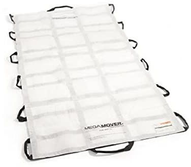 Graham Medical 51926 Mega Mover Transport Units 1500, Nonwoven, 40 Width, 80 Length, White (Pack of 10)