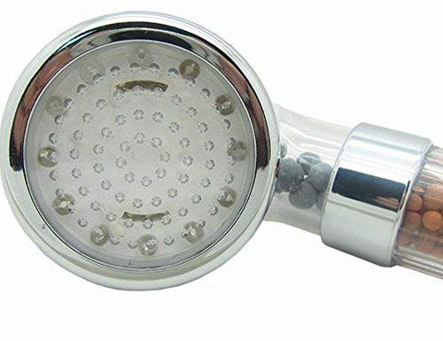 Shower Head LED Showerhead Colourful Showerhead Handheld Showerhead Negative Lonic Filter for Bathroom 3 Color Adorable Quality and Durable