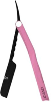 Level 3 Milly Razor Holder - Excellent Grip and Control - Blades Not Included - Precision Shaving Control - Level Three Straight Holder (White)