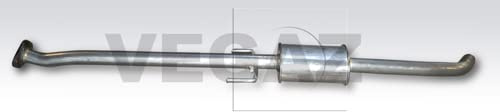 VEGAZ KS-196 Mittelschalldämpfer Kompatibel mit KIA CEE'D Schrägheck ED 287001H370 287001H300 28701H370
