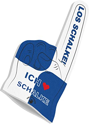 HIGH FIVE FINGERS My City Fahne Flagge Schaumstoff Hand für Fussball, Handball, Leichtathletik | Fanartikel für Spiele, Stadion und Events | One Size | 40 x 20 x 2,5 cm