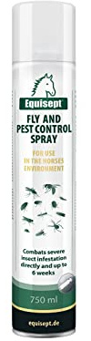 Equisept Fly and Pest Control Spray for the Horse surroundings 750ml