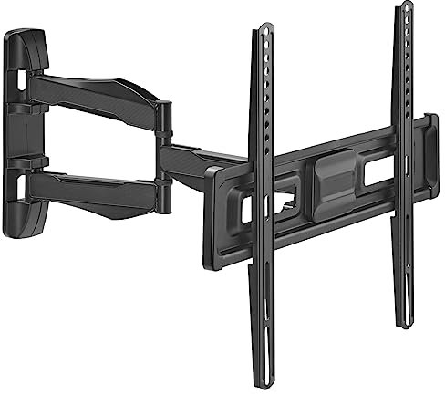 CAVO Motion TV Support mural pour écrans de 32-55 pouces jusqu'à 35 kg, Max VESA 400 x 400 mm pivotant inclinable Support pour téléviseurs plats & incurvés & moniteur