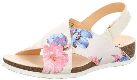 Think dam Julia hållbar sandalett, elfenben/kombi 9030, 39 EU, Ivory Kombi 9030, 39 EU