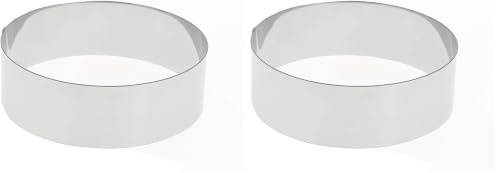 DE BUYER -3989.08 -cercle collectivite inox ht 45 ø 8 (Lot de 2)