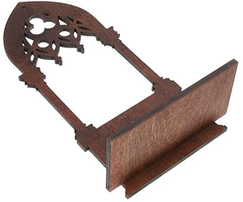 GLMGBP 1 Paar Teelichthalter Tischkerzenständer Kerzenständer Metall Kandelaber Dekor Tischkerzenhalter Abendessen Kerzenständer Wandkerzenständer Mittelalterliche Halterung Holz Schreibtisch