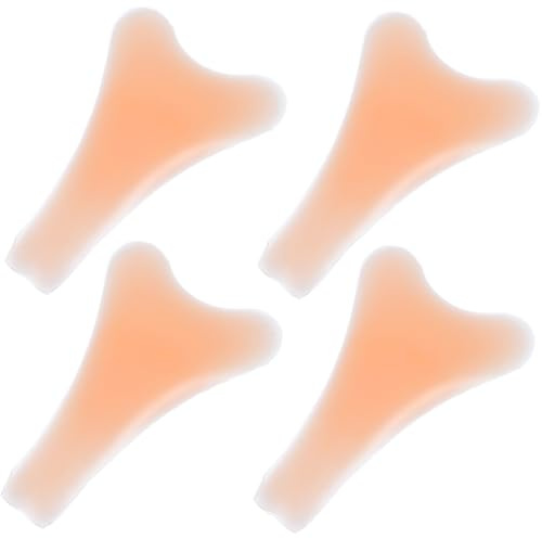 HAMPPLIES 4 Pièces Pads Adhésifs Invisibles Silicone pour Protection Intime Correcteurs Discrets pour Maillot de Bain Confort Auto-adhésif et Ajustement Sécurisé
