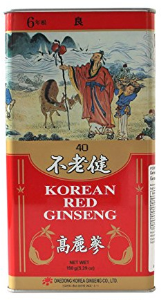 Korean Ginseng tea Koreanische rote Ginsengwurzel, 150 g