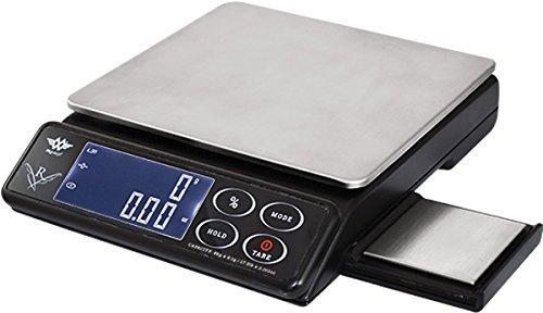 My Weigh Balance de cuisine double plateforme, noir, 25 x 20 x 5 cm