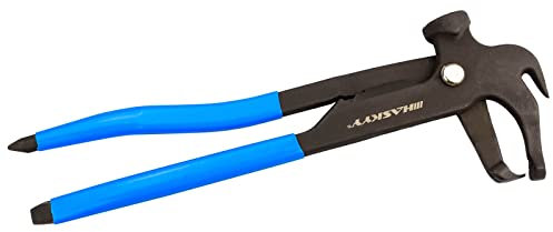 HASKYY Auswuchtzange Schlaggewichtzange für Wuchtgewichte 245mm Reifengewicht-Zange Gewichtezange KFZ Werkzeug für Reifenservice, Reifenmontage & Radauswuchtung