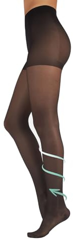 CALZITALY Medizinische Feine Stützstrumpfhose abgestufter Kompression 10-14 mm/Hg | Schwarz, Hautfarbe | S, M, L, XL, XXL | 70 DEN | Made in Italy