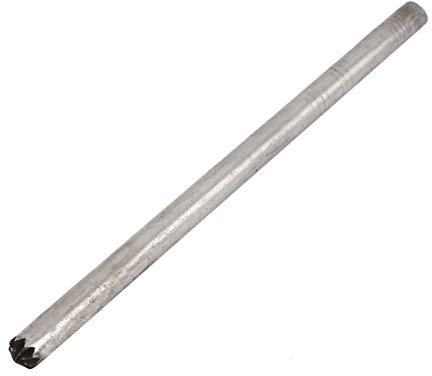 Aexit 6mm Körner & Locheisen Grau Lederguertel Dichtung Torx-Tipp Metall Locheisen Locher Locheisensatz Werkzeug