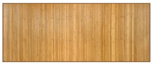 vidaXL Tappeto Rettangolare Natura 80x200 cm in bambù, Tappeto Rettangolare, Tappeto da Salotto, Tappeto in bambù, Tappeto da Soggiorno