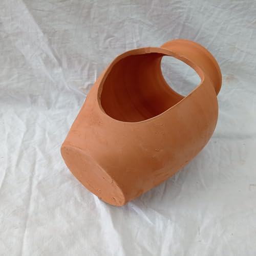 la iberica Anfora Ovale Aperto XXL di Fango 50 x 35 cm.
