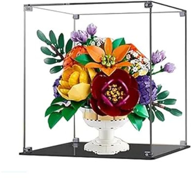 Acrylic Display Case，for Lego 10345 Flower beds Model, Transparent Box, Storage Box, Display Box Compatible with 10345 Flower beds Model. (Display Box only) (3mm-A1)