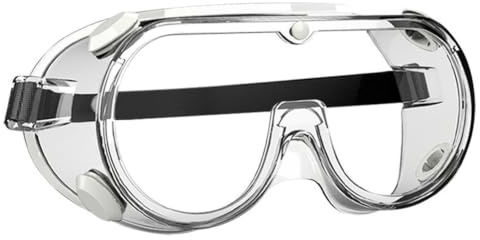 YAWOXIJ Gafas de Protección Antivaho Patillas Ajustables, Gafas de Protección trabajo, Antipolvo, Protection Against Dust, Debris and Particles, para Laboratorio,Bricolaje y ámbito profesional