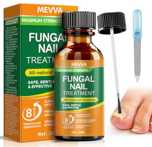 Fungal Nail Treatment For Toenails Extra Strong, 30ml Nail Fungus Treatment For Toenail & Finger, Protects Thick, Broken, And Discolored Nails, Restoring Healthy Nails