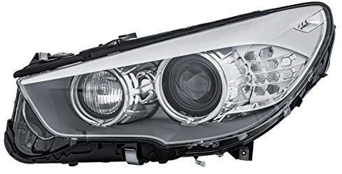 HELLA 1ZS 010 130-611 Bi-Xenon/Halogen Huvudstrålkastare - för t.ex. BMW 5 Gran Turismo F07 - CCC/ECE - för högertrafik - Vänster