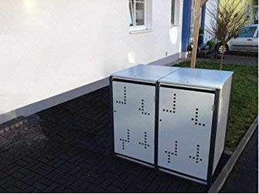 Mülltonnenverkleidung Mülltonnenbox Müllboxen Metall