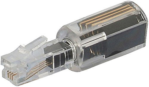 Callstel Kabelentwirrer: Verdrehschutz Twist-Stop für Telefonhörer-Kabel, schmale Ausführung (Telefonkabelentwirrer, Telefonhörerkabel Verdrehschutz, telefonkabelentwirre)