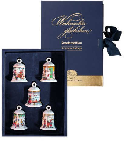 Hutschenreuther Weihnachten Setzkasten m. 5 Minigl