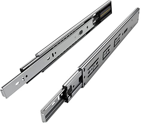 Junker 1 Paar Vollauszüge KV1-45-H45- L500-SC 500 mm mit Selbsteinzug u. Dämpfung (SoftClose) Schubladen Führung mit 45 Kg Tragkraft