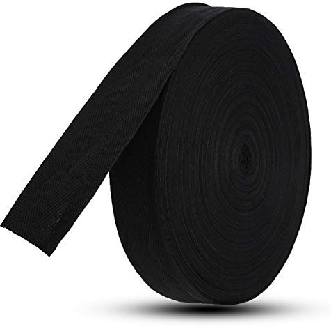 TuToy 45M Baumwollband-Webbing Bag Binding Belt Fabric Strap Sewing Roll Für Bunting Apron Bag Belt - 4Cm