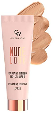 Golden Rose Nude Look Radiant Tinted Colour Moisturizer SPF 25 (02 Medium Tint)