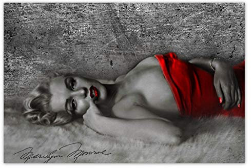 H2837 Poster, Motiv: Marilyn Monroe, 60 x 40 cm