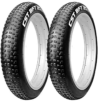 2 Copertoni 20 X 4.0 (100 – 406) Pneumatici CST BFT C1752 per Bici elettrica Fat Bike Bicicletta MTB con Ruote Fat
