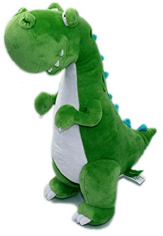 VACHICHI Plüschtier Dinosaurier Kollektion, Plüschtier Dinosaurier, Stofftier Dinosaurier, Dino Plüsch, Geschenke für Geburtstag, Valentinstag Weihnachten, 35 cm grüner T-Rex