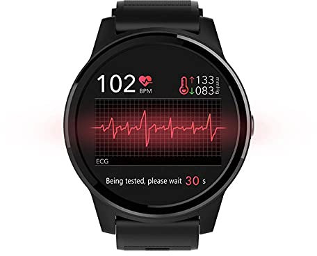 QESTO MAD E101 Smart Watch ECG+PPG Heart Rate Monitor And Blood Pressure Bluetooth Smart Watch Sports Fitness Tracker Watch Smartwatch(C)