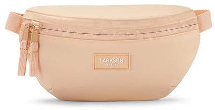 LARKSON Bauchtasche Damen & Herren Pfirsich - Finn - Hüfttasche für Sport Outdoor Stadt - Gürteltasche Stylisch für Festival - Crossbody Bag mit Gurt - Wasserabweisend