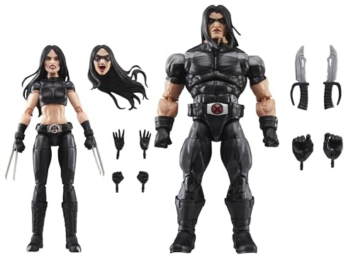Hasbro Marvel Legends Series X-Force X-23 & Warpath Action-Figuren 2er-Pack