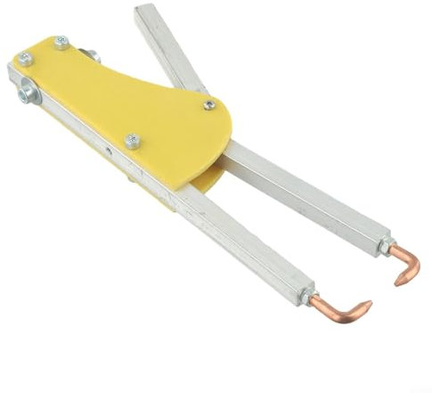 CWOQOCW Punktschweißgerät Zange, Elektro-Schweißgerät, 123 mm verstellbare Druckschweißzange für Blechreparatur